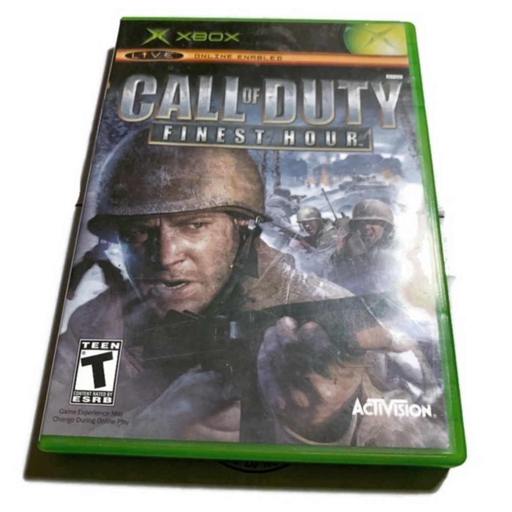 Call of Duty: Finest Hour (Microsoft Xbox, 2004)